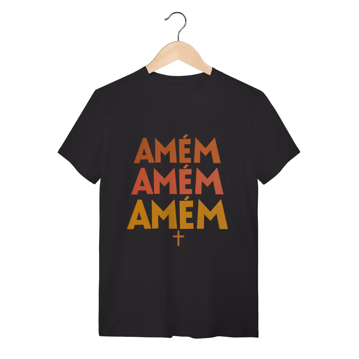 Camiseta Quality Tradicional Amém, Amém, Amém